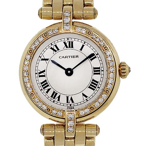 gold cartier womens watch|cartier sito ufficiale.